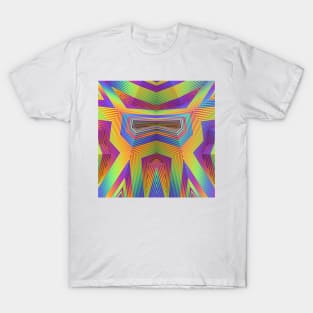 Rainbow Pattern T-Shirt